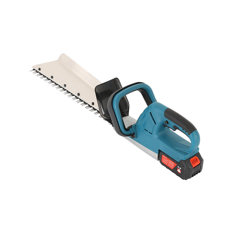 Brushless single-blade lithium battery hedge trimmer with aluminium gear box