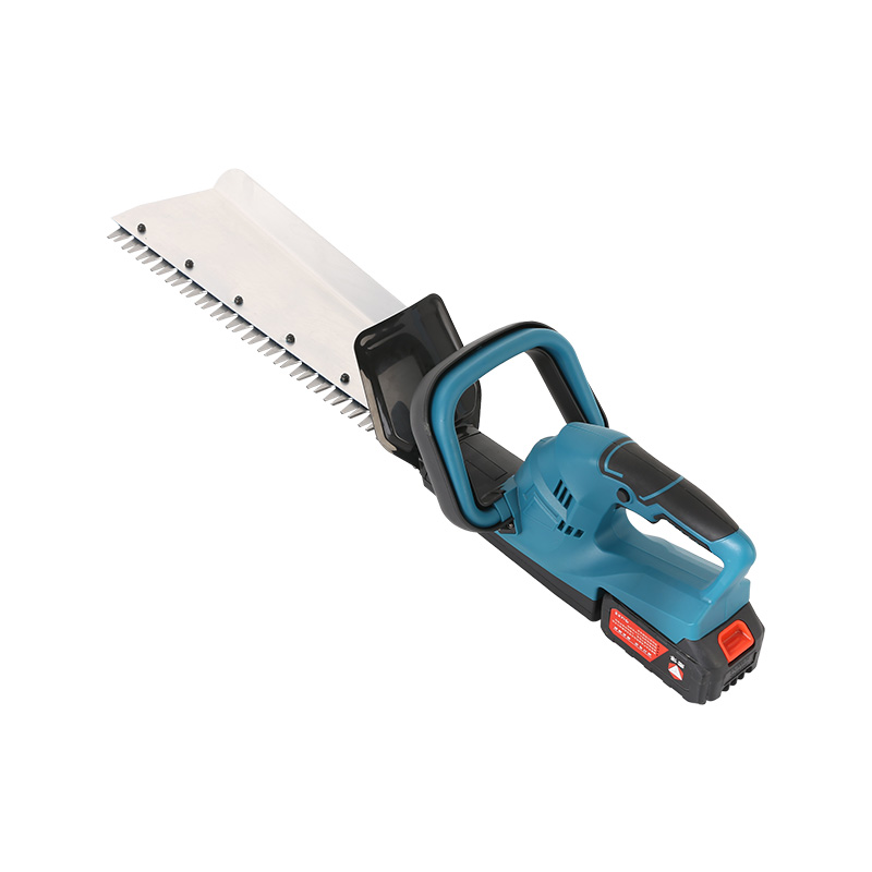 Brushless single-blade lithium battery hedge trimmer with aluminium gear box